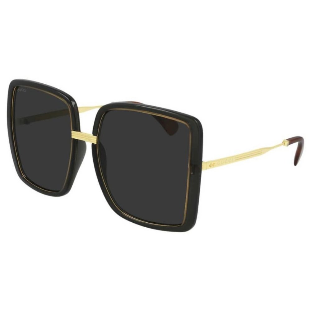NEW GUCCI GG0903S 001 GREY GOLD GUCCI WOMEN SUNGLASSES